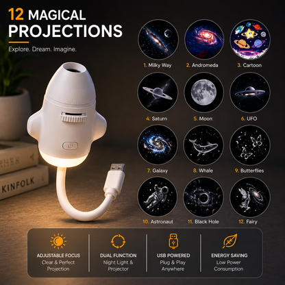 Starzy™ Galaxy Dream Projector